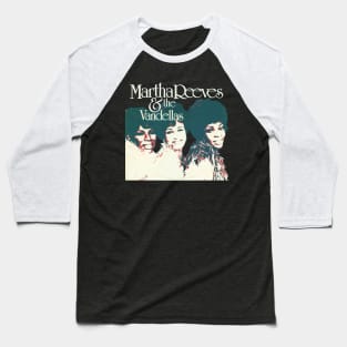 Dancin' in the Streets The Vandellas Groovy Revival Baseball T-Shirt